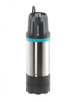 

Электрический водяной насос GARDENA Gardena 5900/4 inox auto, 900Вт, погружной, скважинный, производительность 5.9 м³/час, глубина погружения 12м, 9.4кг (01771-20.000.00), Gardena 5900/4 inox auto