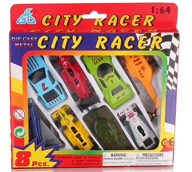 Игровой набор Handers "Городские гонки", разноцветный