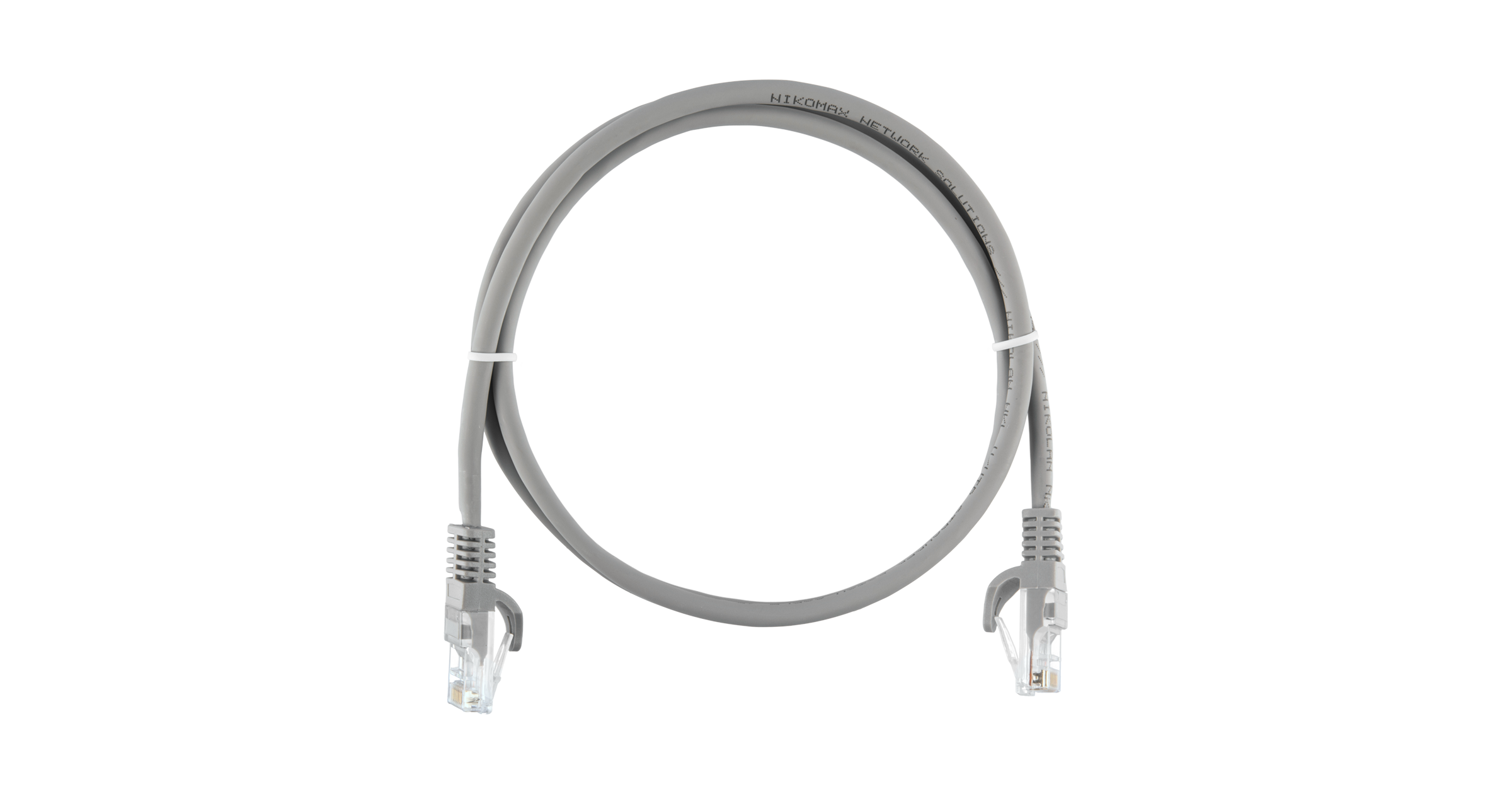 

Патч-корд UTP кат.5e, 1м, RJ45-RJ45, серый, CU, LSZH, NIKOMAX (NMC-PC4UD55B-ES-010-C-GY)