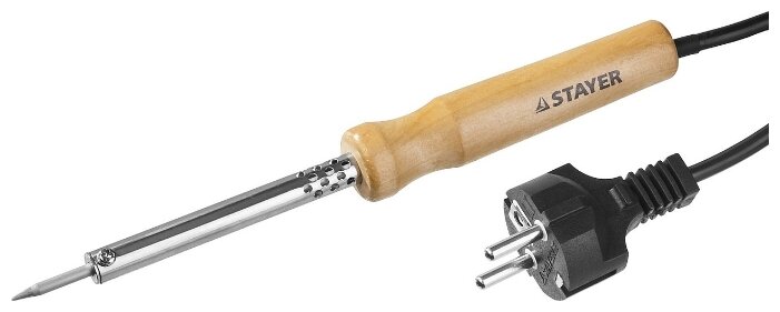 

Паяльник STAYER Master 55310-40, 40 Вт, сетевой, 55310-40