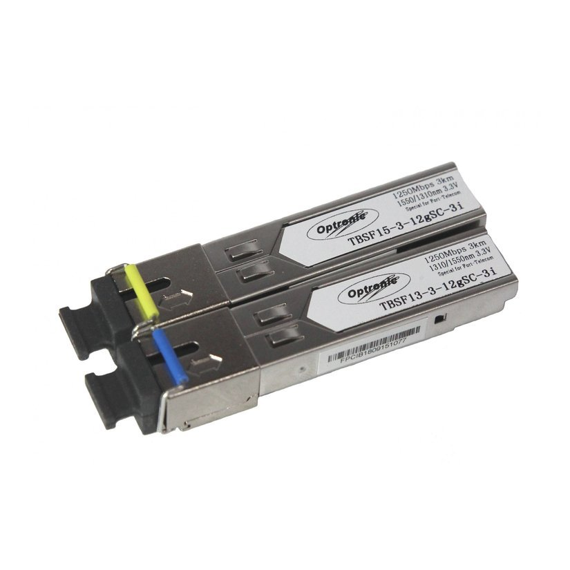 

Модуль SFP TFortis -, 3 км, SC, Tx:1550 нм, Rx:1310 нм, 1.25 Гбит/с, SM, WDM (TBSF-15-3-12gSC-3i 1550), -