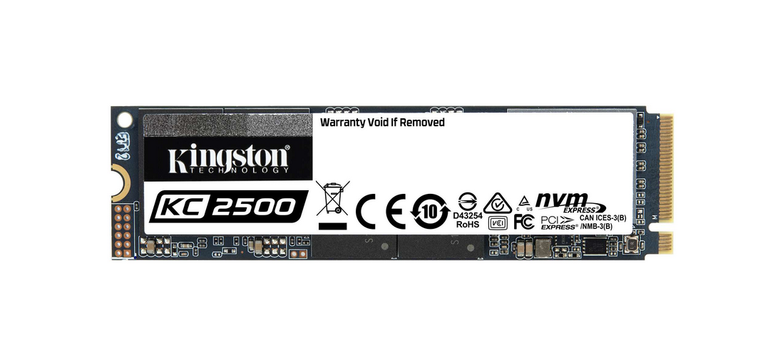 

Твердотельный накопитель (SSD) Kingston 1Tb KC2500, 2280, M.2, NVMe (SKC2500M8/1000G)