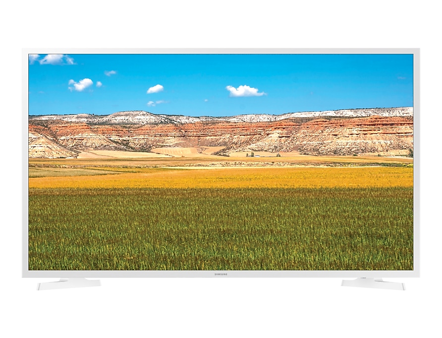 

Телевизор 32" Samsung UE32T4510AUXRU, HD, 1366x768, DVB-T2 /C /S2, HDMIx2, USBx1, WiFi, Smart TV, белый, UE32T4510AUXRU