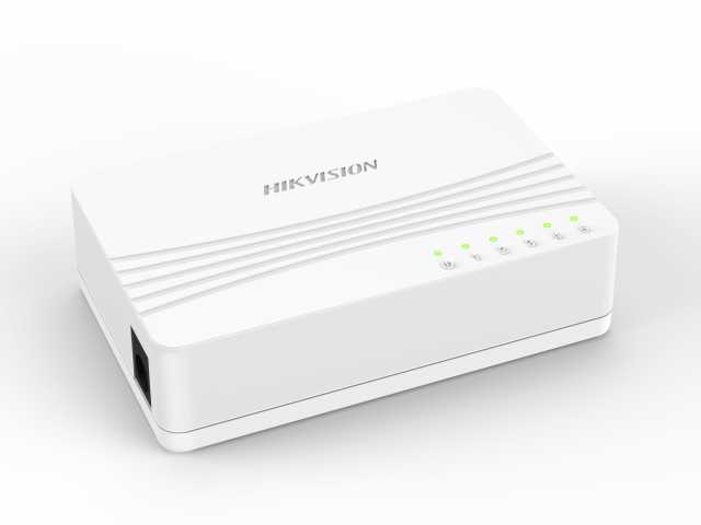 

Коммутатор Hikvision DS-3E0105D-E, кол-во портов: 5x100 Мбит/с (DS-3E0105D-E), DS-3E0105D-E