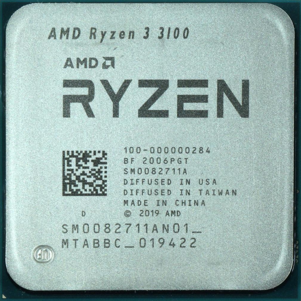Процессор AMD Ryzen 3-3100 tray (OEM)