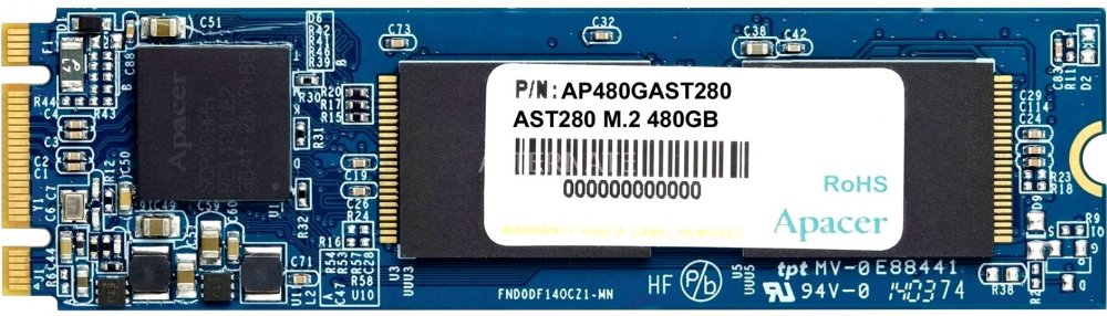 SSD Apacer AST280 480Gb M.2 (AP480GAST280-1)