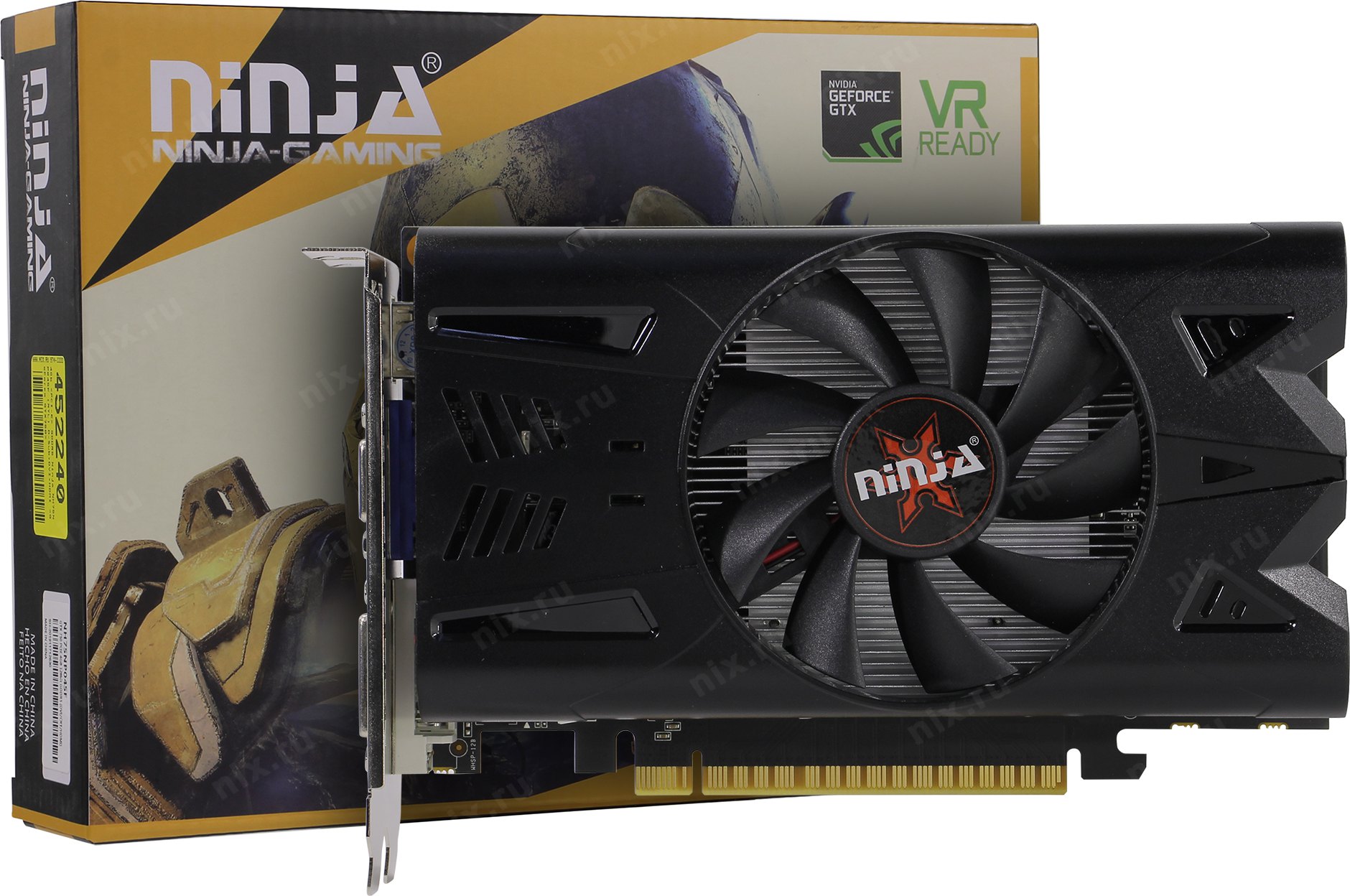 

Видеокарта Sinotex NVIDIA GeForce GTX 750 4G 128BIT GDDR5, 4Gb DDR5, 128 бит, PCI-E, VGA, DVI, HDMI, Retail (NH75NP045F), 4G 128BIT GDDR5