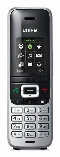 

VoIP-телефон Unify OpenScape S5, цветной дисплей, DECT, черный/серебристый (L30250-F600-C500), OpenScape S5