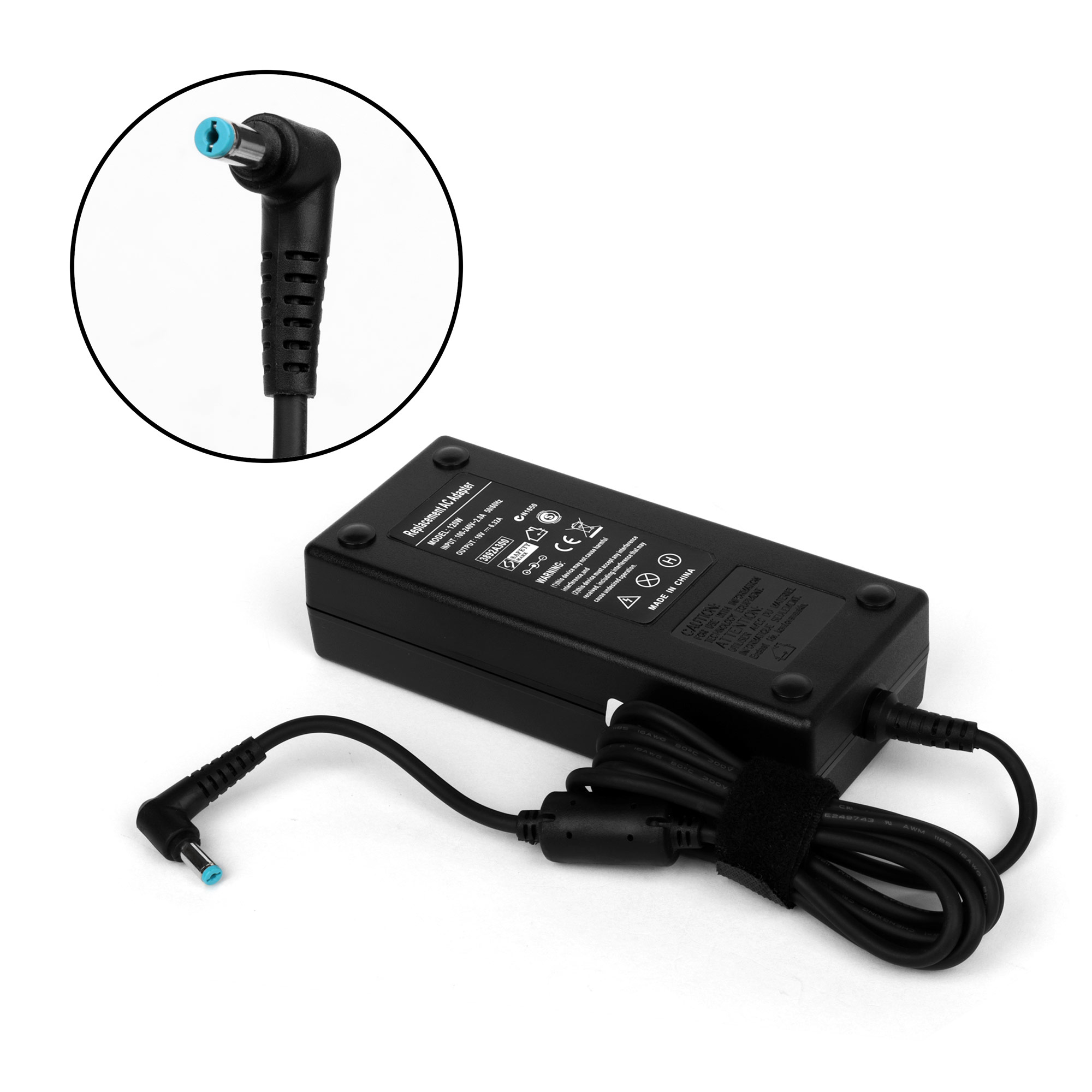 

Адаптер питания ноутбука сетевой AC120 для Acer, 120Вт, 19V, 6.32A, черный, AC120