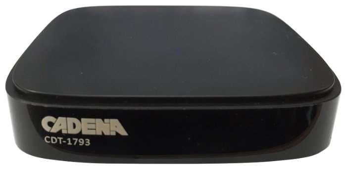 Приставка для цифрового ТВ Cadena CDT-1793, DVB-T2/DVB-T, HDMI, RCA