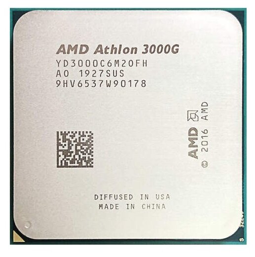 Процессор amd athlon 3000g oem обзор