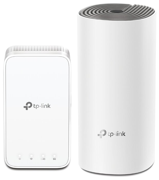 

Mesh система TP-LINK Deco AC1200, 802.11a/b/g/n/ac, 2.4/5ГГц, до 1167 Мбит/с, LAN 2x100 Мбит/с, WAN 1x100 Мбит/с, внутренних антенн: 2, комплект 2, Deco AC1200