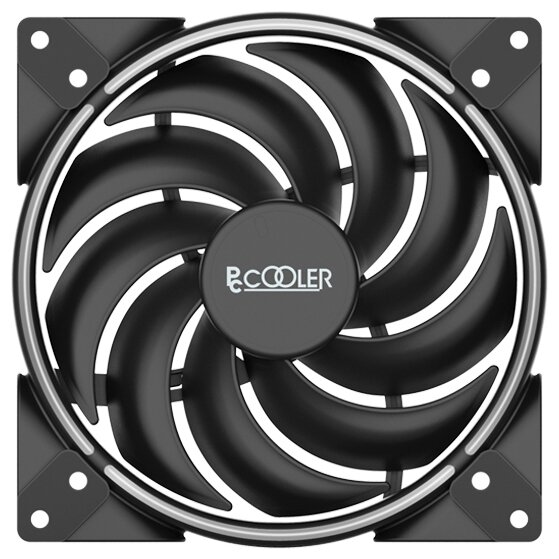 Вентилятор PCCooler CORONA MAX 140 FRGB, 140мм, 1800rpm, 30.5 дБА, 4-pin PWM, 1шт (CORONA MAX 140 FRGB) - фото 1