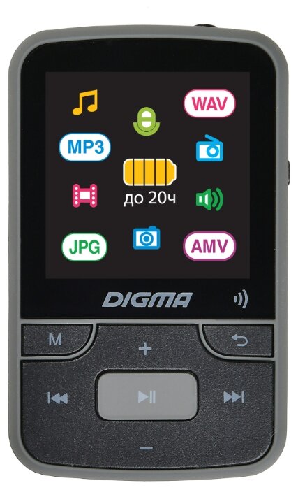 Плеер Digma Z4 16Gb, черный