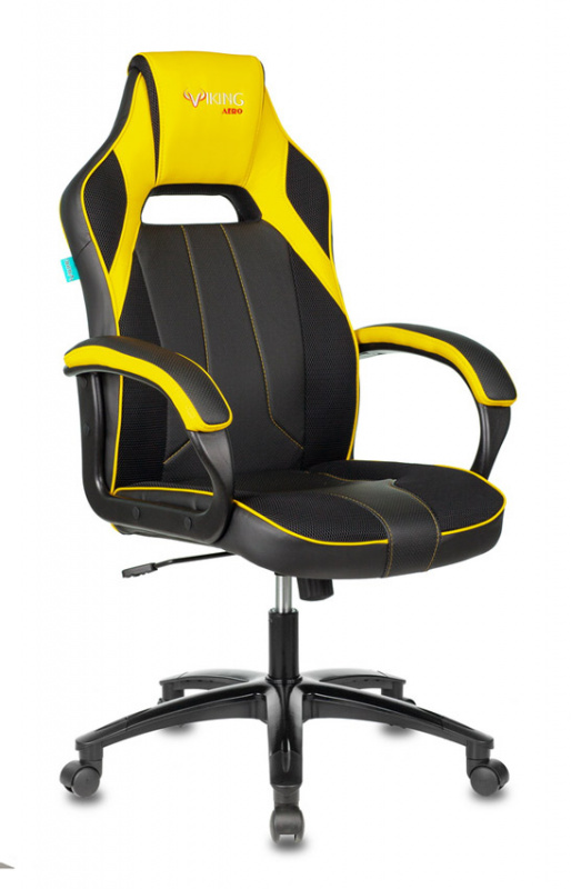 

Кресло игровое Бюрократ VIKING 2 AERO черный/желтый (VIKING 2 AERO YELLOW), VIKING 2 AERO