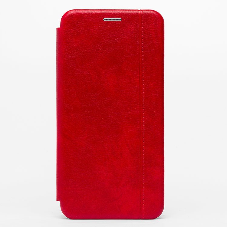 

Чехол-книжка BC002 для смартфона Xiaomi Mi10, искусственная кожа, красный (116270)