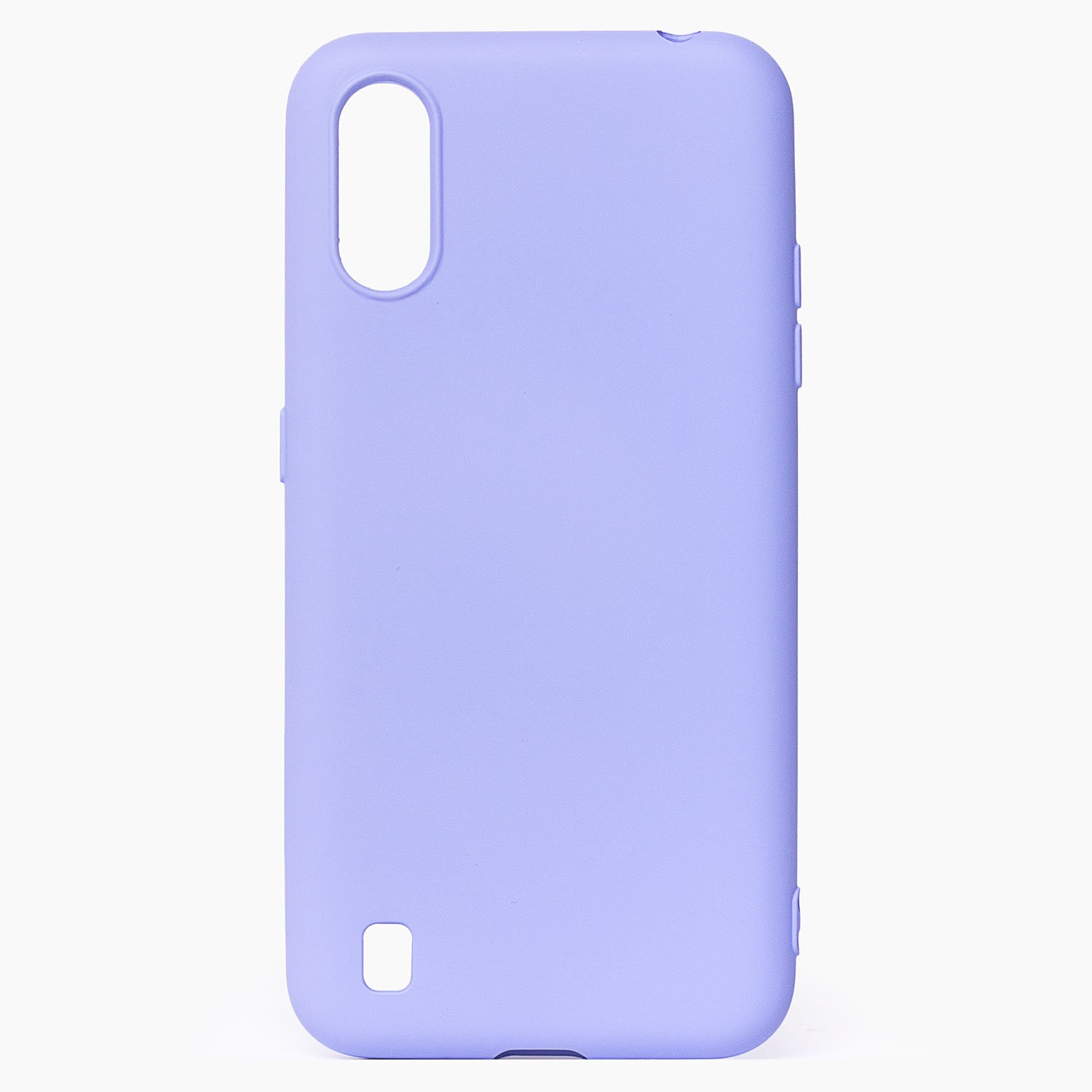 

Чехол-накладка Activ Original Design для смартфона Samsung SM-A015 Galaxy A01, силикон, светло-фиолетовый (116407)