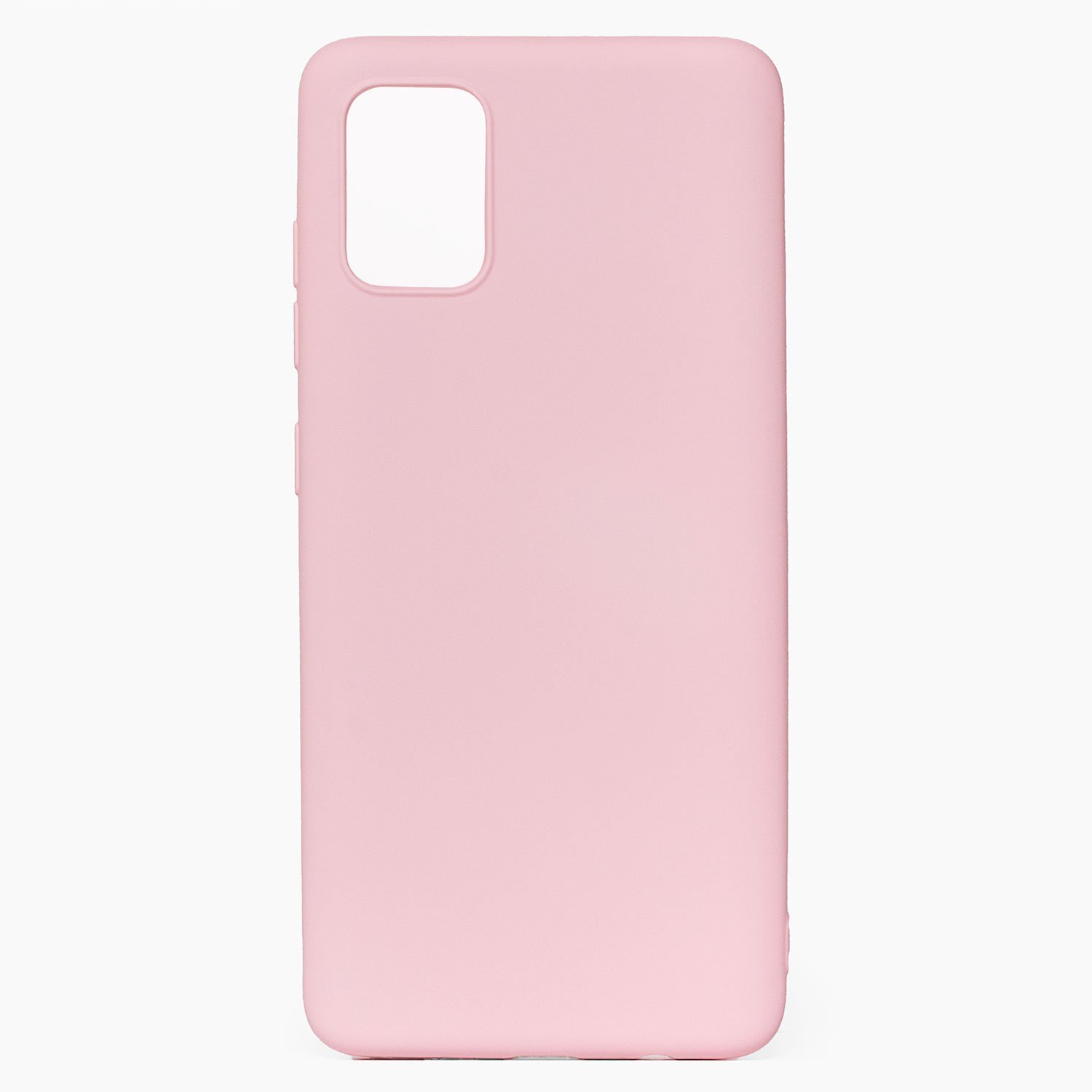 

Чехол-накладка Activ Original Design для смартфона Samsung SM-A715 Galaxy A71, силикон, светло-розовый (116415)