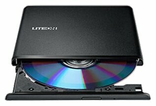 

Внешний привод DVD-RW LITE-ON, USB, черный, Retail (ES1), ES1