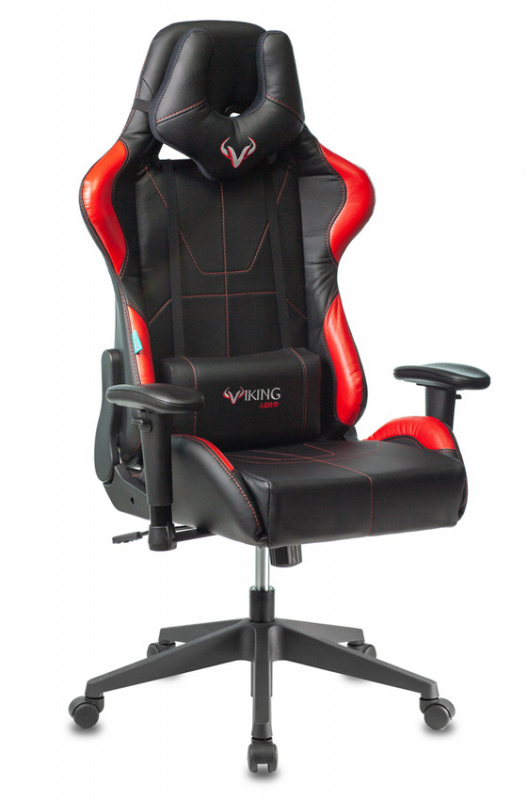 

Кресло игровое Бюрократ VIKING 5 AERO черный/красный (VIKING 5 AERO RED), VIKING 5 AERO