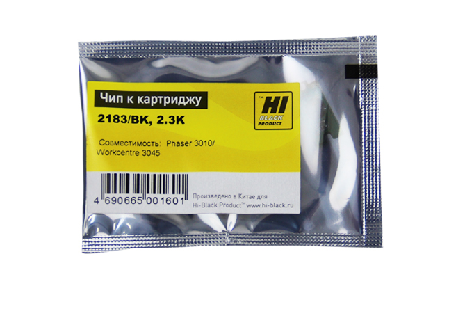 

Чип Hi-Black HB-CHIP-106R02183 для Xerox (106R02183), черный, 2300 страниц