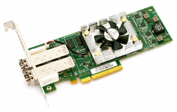 Адаптер FC QLogic QLE2672, 2xLC, 16 Гб/с