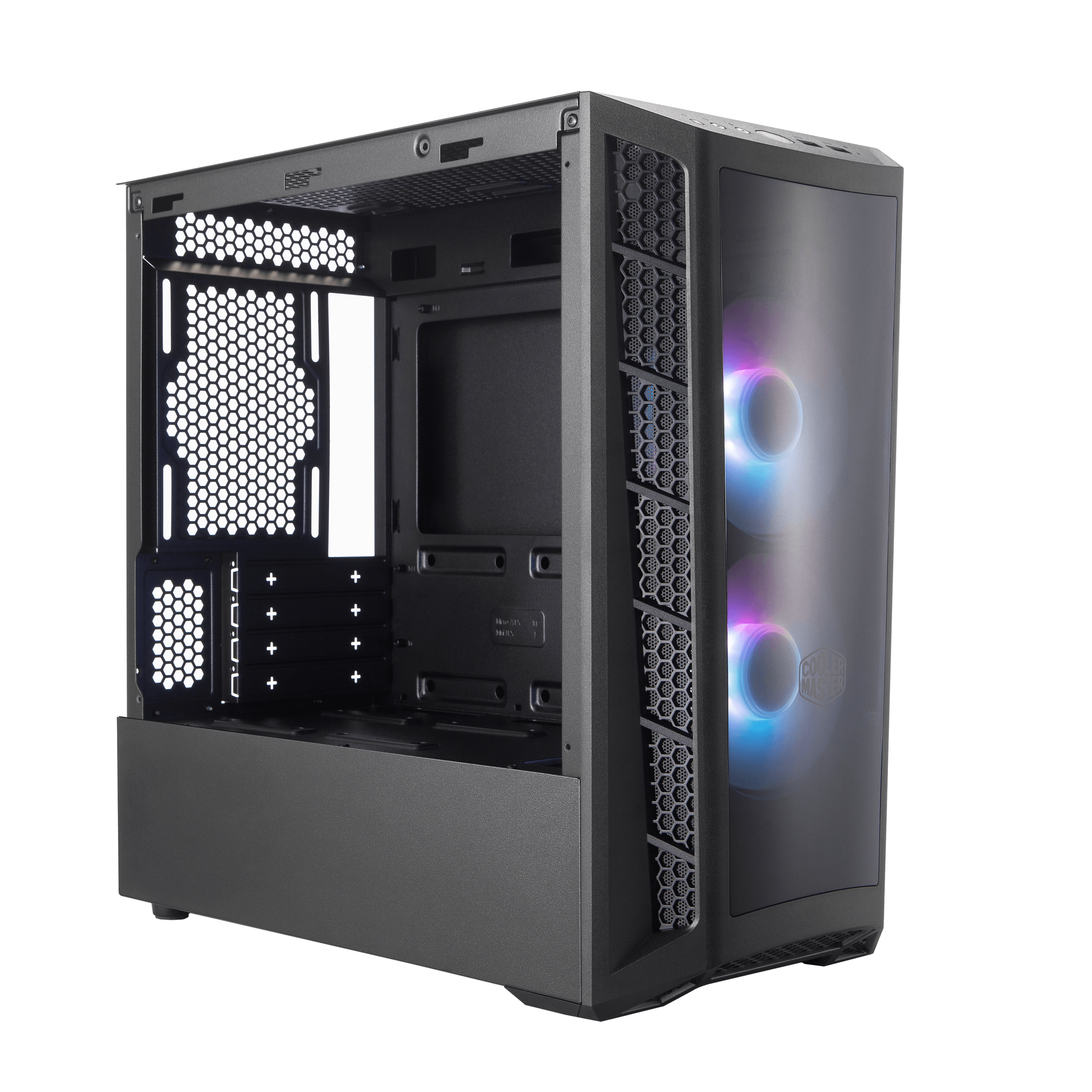 Корпус COOLERMASTER MasterBox MB320L ARGB, Mini-Tower, Без БП  (MCB-B320L-KGNN-S01), 768616 купить в Хабаровске в интернет-магазине e2e4