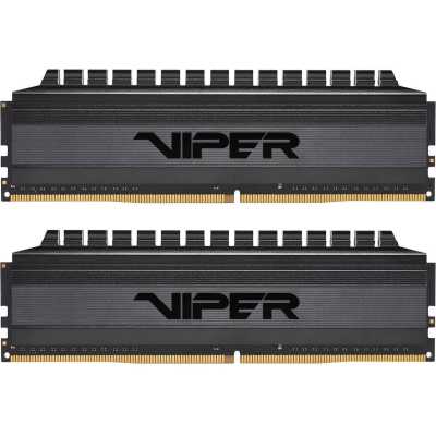 

Комплект памяти DDR4 DIMM 64Gb (2x32Gb), 3000MHz, CL16, 1.35 В, Patriot Memory, Viper 4 Blackout (PVB464G300C6K), PVB464G300C6K
