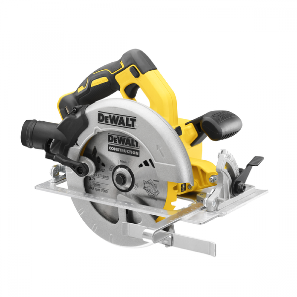 

Дисковая пила DeWALT DCS570NT, 5500 об/мин, диаметр диска 184мм, аккумуляторная Li-Ion 18В, подсветка, поставляется без аккумуляторов и зарядного устройства (DCS570N-XJ), DCS570NT