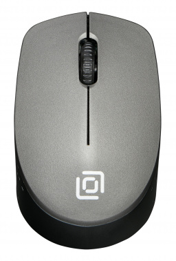 Мышь Oklick 486MW, USB, черный/серый