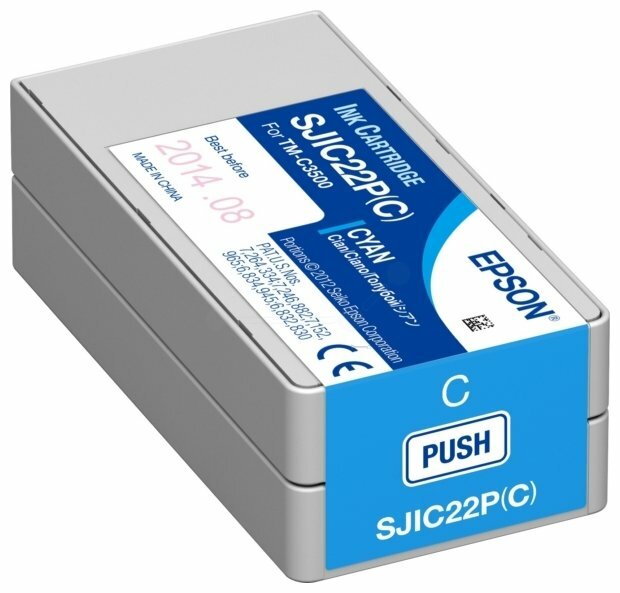 Картридж Epson C33S020602 (C33S020602), голубой, 32.6 мл
