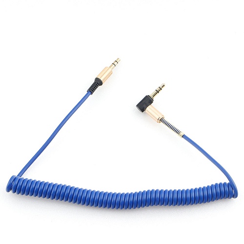 

Кабель Cablexpert Jack 3.5(M)-Jack 3.5(M), угловой, синий (CCAB-02-35MMLC-1.8MU)