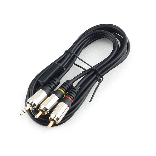 

Кабель Cablexpert Jack 3.5(M)-2xRCA(M), блистер , 1.5м, черный (CCAB-02-35M2RM-1.5MB)