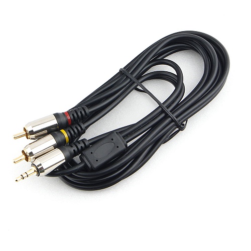 

Кабель Cablexpert Jack 3.5(M)-2xRCA(M), блистер , 3м, черный (CCAB-02-35M2RM-3MB)