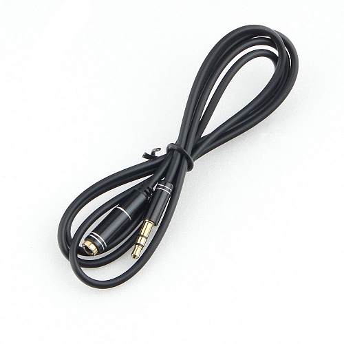 

Cablexpert Jack 3.5(M)-Jack 3.5mm(F), блистер , 1м, черный (CCAB-02-35MF-1MB)