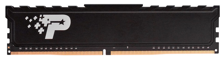 

Память DDR4 DIMM 16Gb, 2666MHz, CL19, 1.2 В, Patriot Memory, Signature Line Premium (PSP416G26662H1), PSP416G26662H1