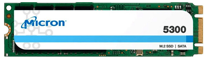

Твердотельный накопитель (SSD) Micron 1.92Tb 5300 PRO, M.2 2280, SATA3 (MTFDDAV1T9TDS-1AW1ZAB)
