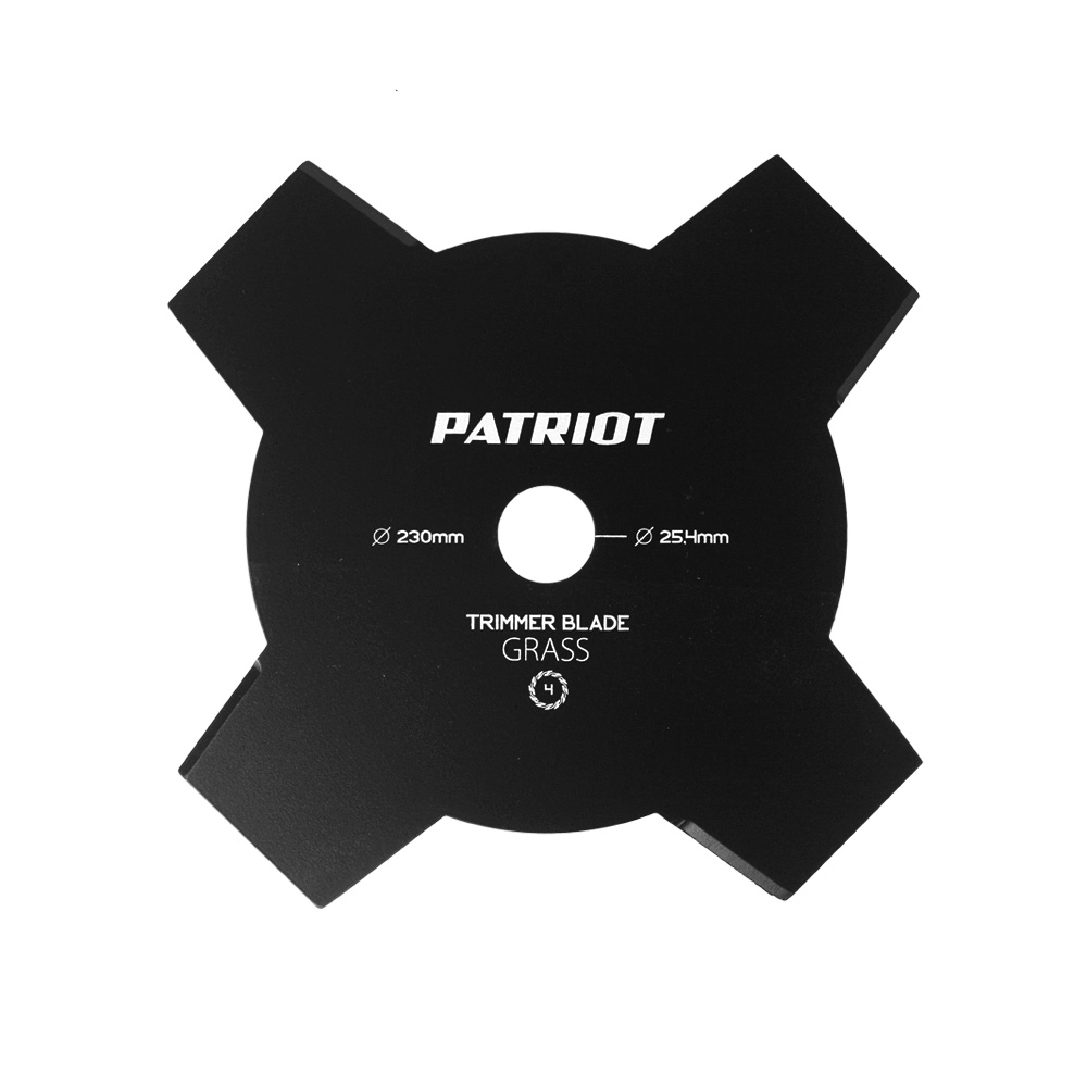 Нож для триммера Patriot TBS-4, 230ммx25.4мм, металлический (809115205)