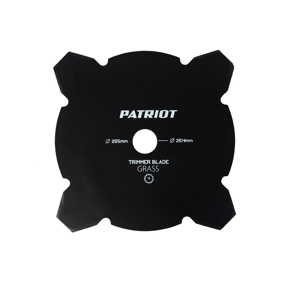 

Нож для триммера Patriot TBM-4, 255ммx25.4мм, металлический (809115208), TBM-4
