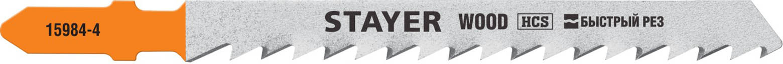 

Пилка для лобзика STAYER T144D L10 см x 7.5 см, быстрый рез, грубый, ДВП, дерево, ДСП, 2 шт. (15984-4_z02), T144D