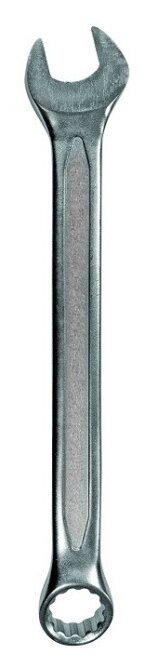Ключ гаечный комбинированный 10x10 мм, углеродистая сталь, кованый, Biber ключ комбинированный 10 мм 90665