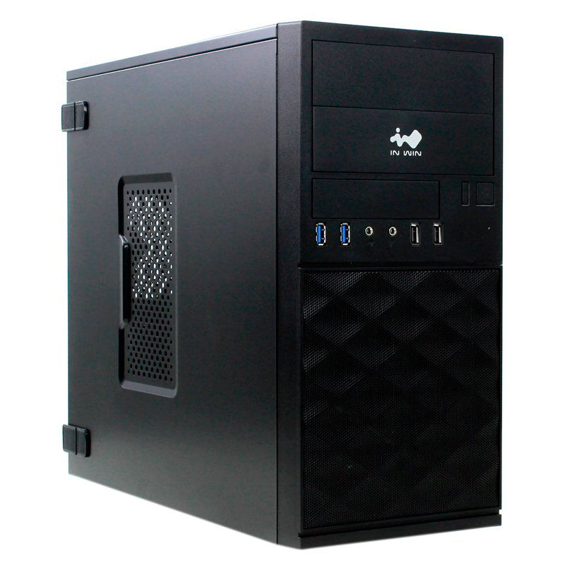 Корпус INWIN EFS052EL mATX Mini-Tower 2xUSB 30 черный Без БП 5625₽