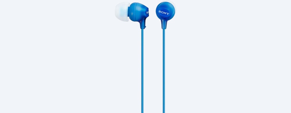 

Проводные наушники Sony MDR-EX15AP, jack 3.5 мм, синий (MDREX15APLI.CE7), MDR-EX15AP