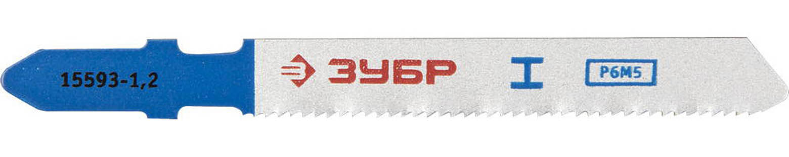 

Пилка для лобзика ЗУБР T118A L7.5 см x 5 см, чистый рез, металл, 2 шт. (15593-1.2_z02), T118A