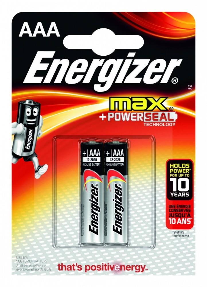 

Батарея Energizer LR03-12BL MAX, AAA, 1.5V 12шт