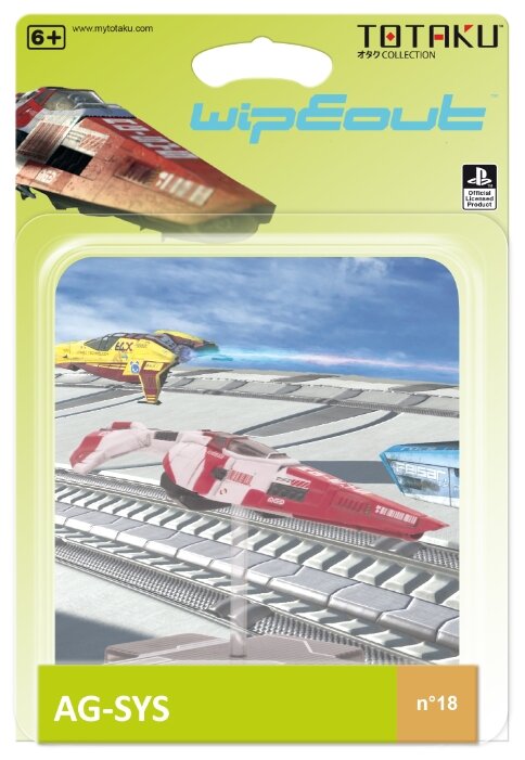 

Фигурка TOTAKU Wipeout AG-SYS Ship (0719546189086), AG-SYS Ship
