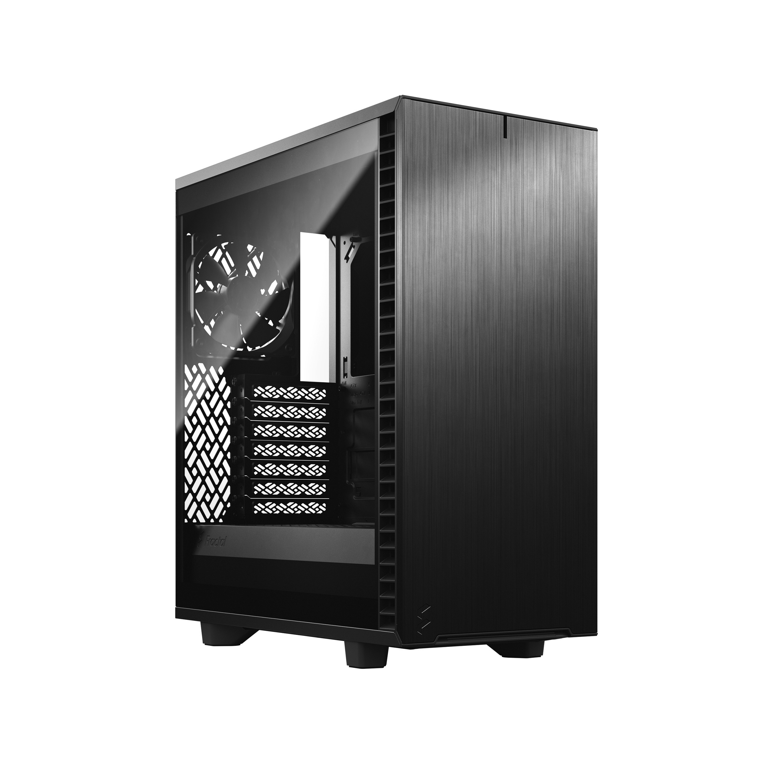 

Корпус Fractal Design Define 7 Compact Light TG, ATX, Midi-Tower, 2xUSB 3.0, USB Type-C, черный, без БП (FD-C-DEF7C-03), Define 7 Compact Light TG