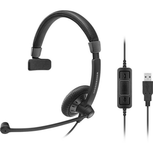 

Проводная гарнитура Sennheiser SC 40 USB MS, USB, черный (SC 40 USB MS), SC 40 USB MS