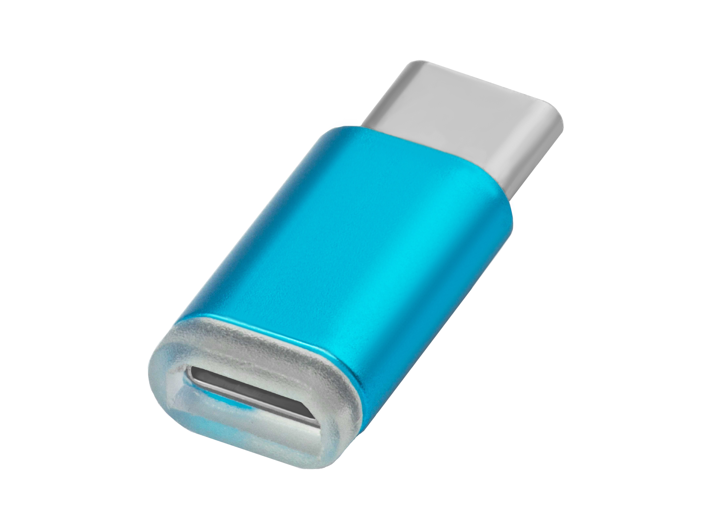 

Переходник USB Type-C-Micro USB, 480 Мбит/cек, голубой Greenconnect (GCR-UC3U2MF-BL)
