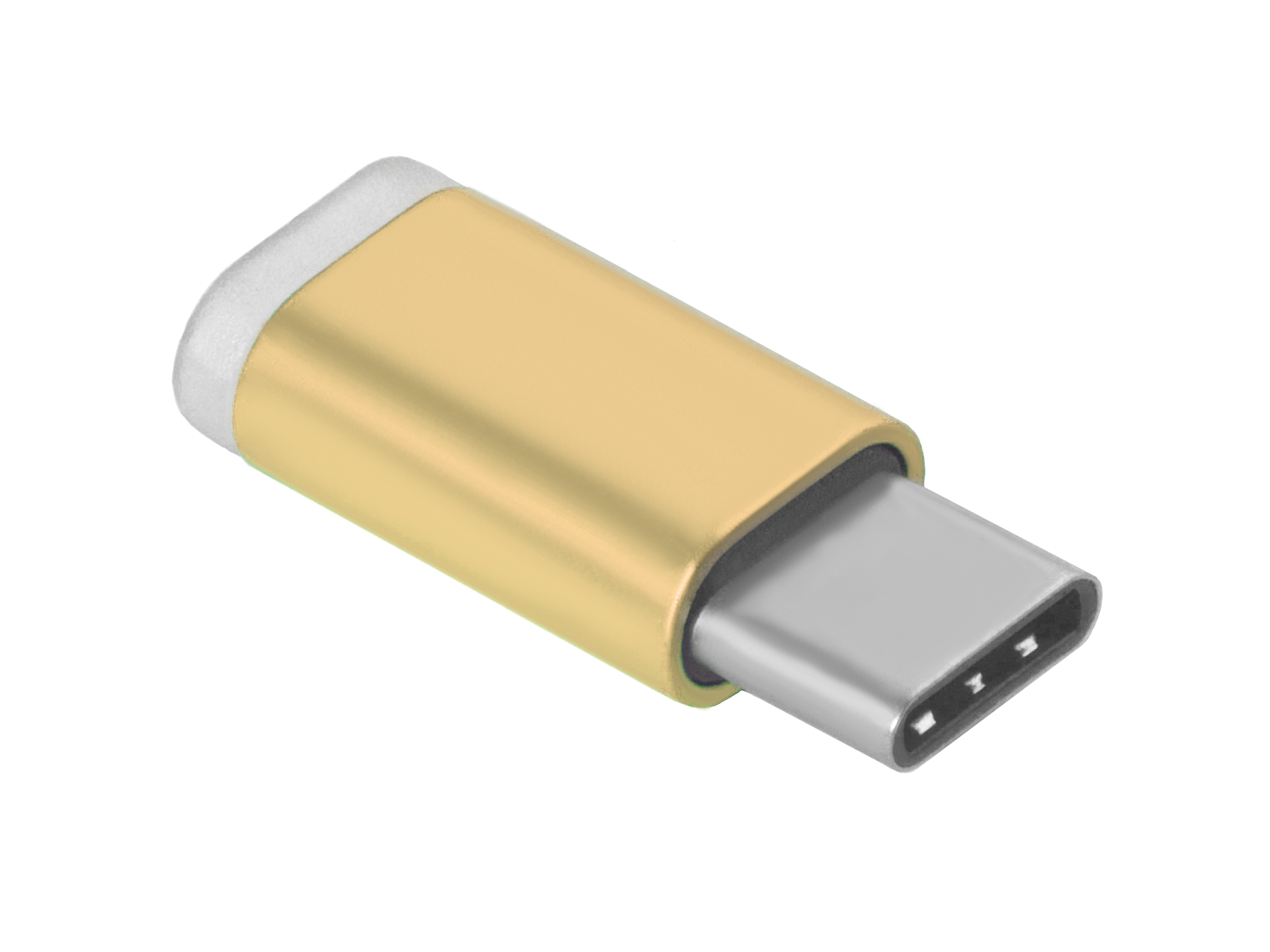 

Переходник USB Type-C-Micro USB, 480 Мбит/cек, золотистый Greenconnect (GCR-UC3U2MF-G)